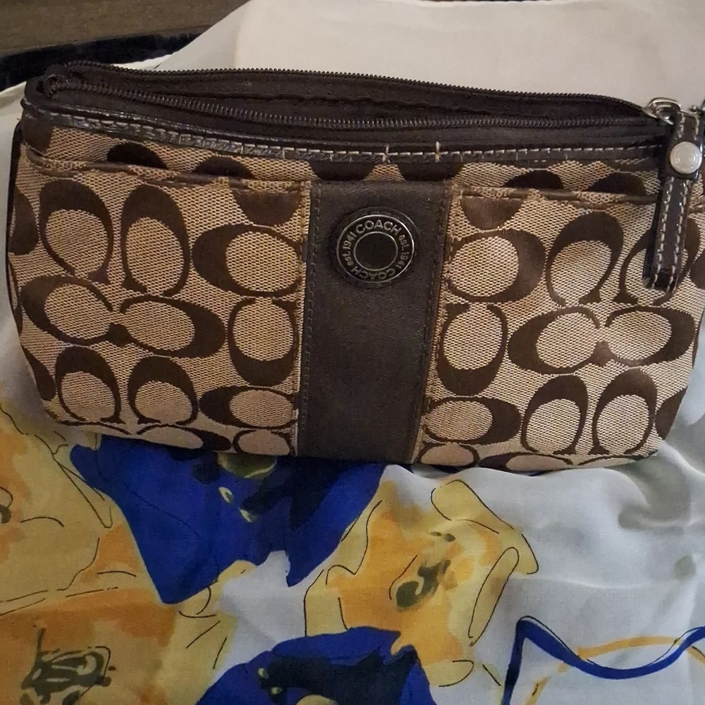Coach Signature Clutch